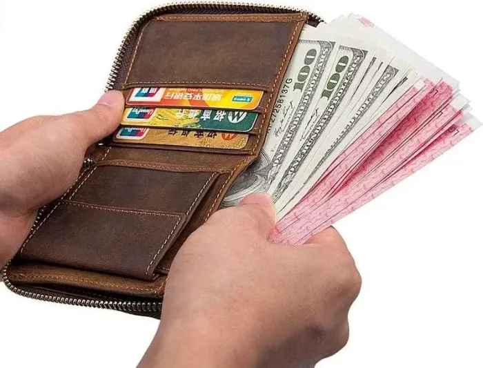 Портмоне Vintage 14535 з натуральної шкіри.