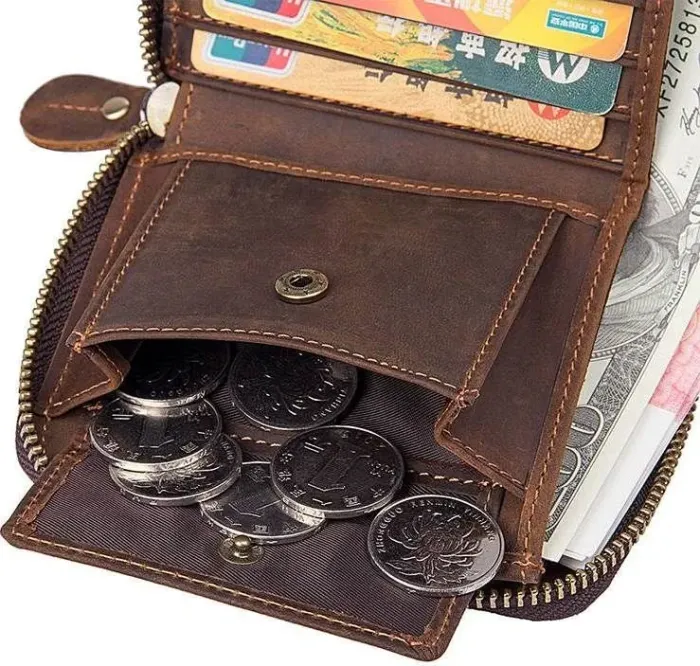 Портмоне Vintage 14535 з натуральної шкіри.