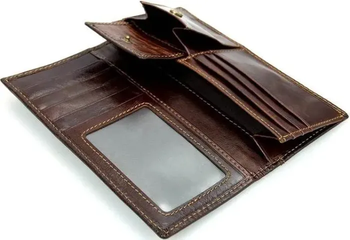 Гаманець Vintage 14536 із натуральної шкіри Коричневий