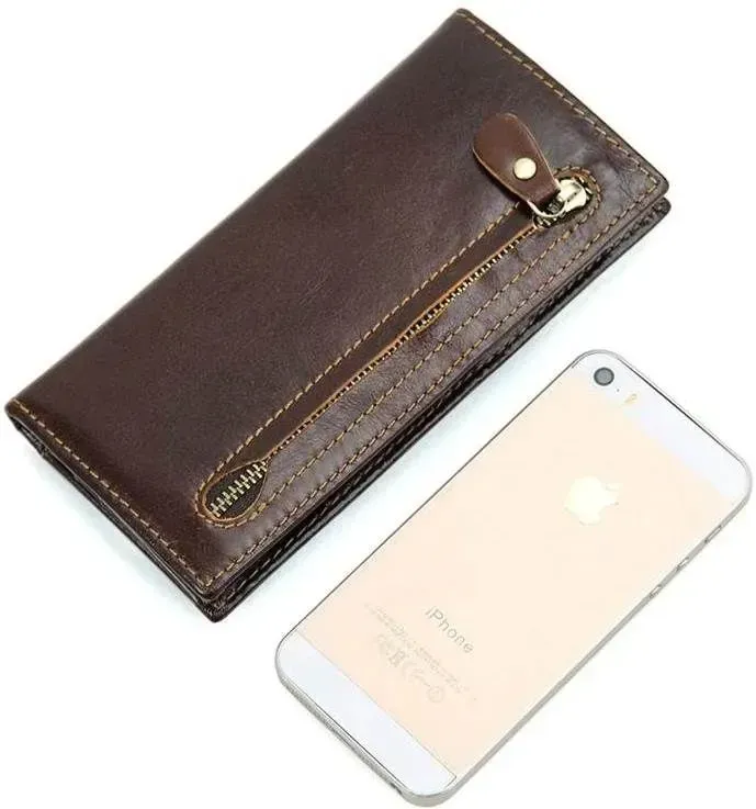 Гаманець Vintage 14536 із натуральної шкіри Коричневий