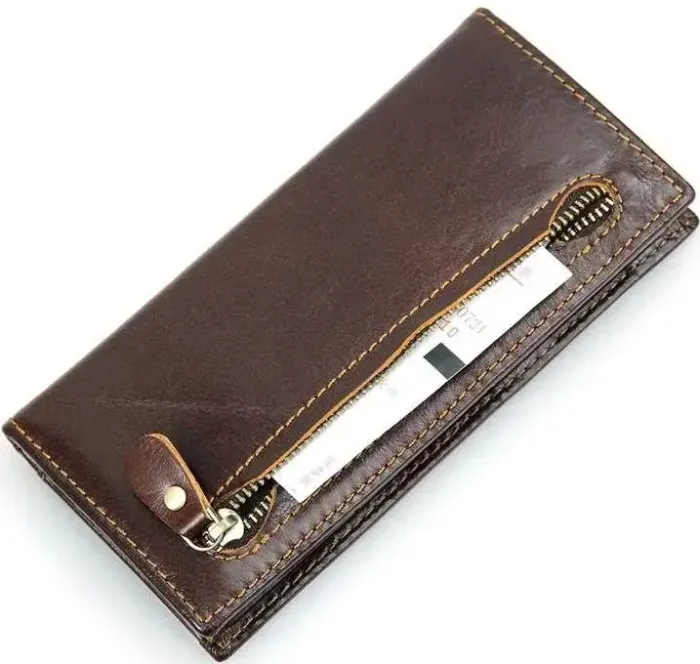 Гаманець Vintage 14536 із натуральної шкіри Коричневий