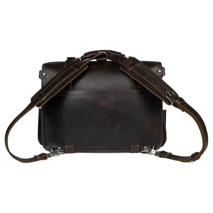 Сумка Vintage 14542 із натуральної шкіри Коричнева