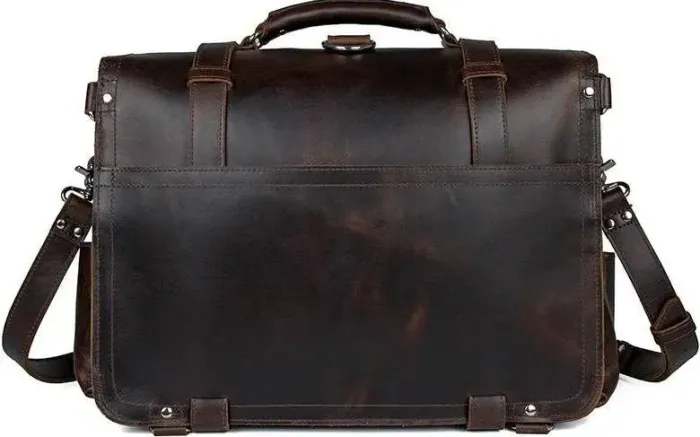 Сумка Vintage 14542 із натуральної шкіри Коричнева