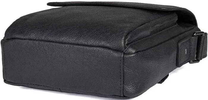 Сумка Vintage 14545 із натуральної шкіри Чорна