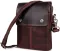 Сумка Vintage 14547 із натуральної шкіри Бордова