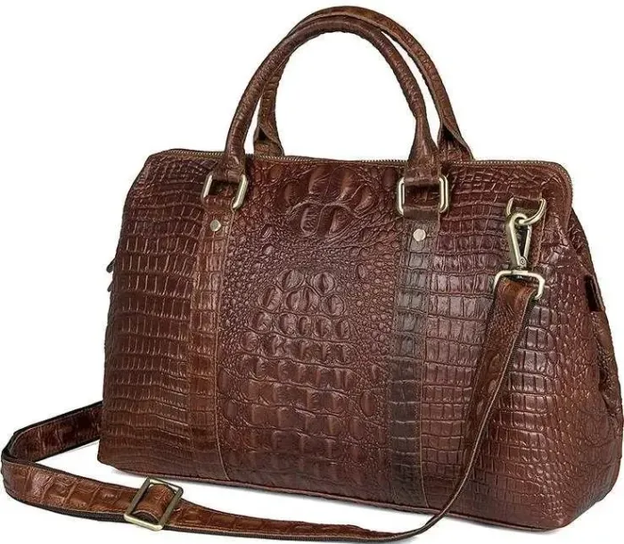 Сумка чоловіча Vintage 14557 із натуральної шкіри Коричнева