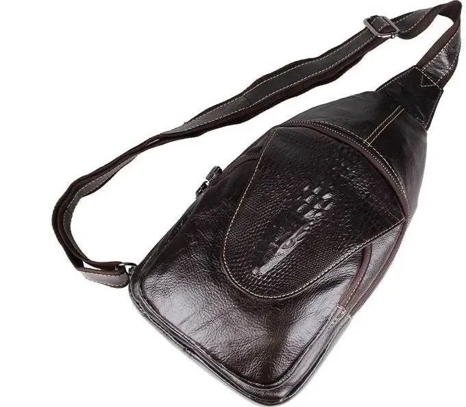 Сумка чоловіча Vintage 14559 із натуральної шкіри Коричнева