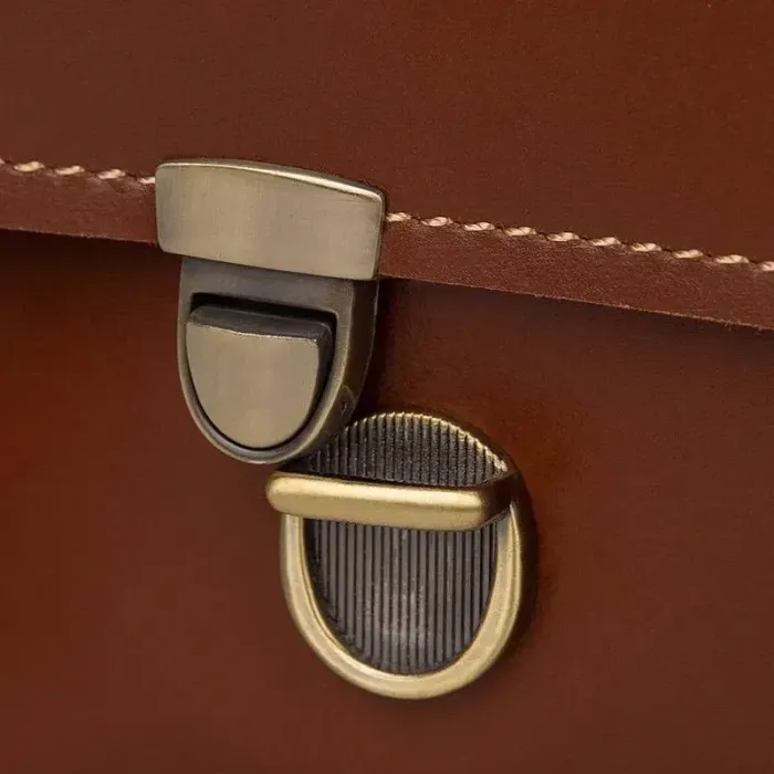 Портфель чоловічий Vintage 14562 з натуральної шкіри Коричневий