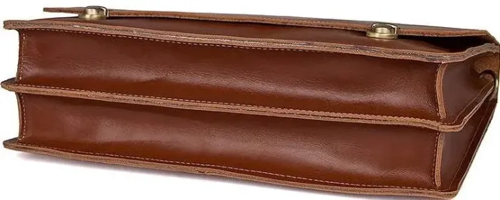 Портфель чоловічий Vintage 14562 з натуральної шкіри Коричневий