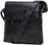 Сумка мессенджер Vintage 14576 кожаная Черная