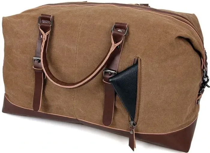 Сумка дорожня Vintage 14580 Коричнева