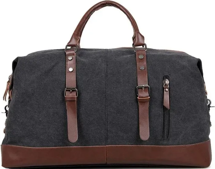 Сумка дорожня Vintage 14581 Сіра