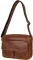 Сумка чоловіча Vintage 14583 шкіряна Руда