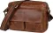 Сумка чоловіча Vintage 14583 шкіряна Руда