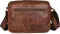 Сумка чоловіча Vintage 14583 шкіряна Руда