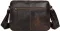 Сумка чоловіча Vintage 14584 шкіряна Коричнева