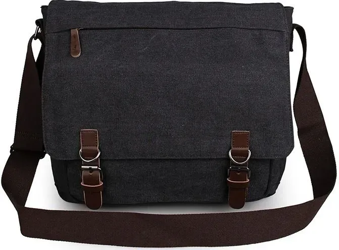 Сумка чоловіча Vintage 14587 Сіра