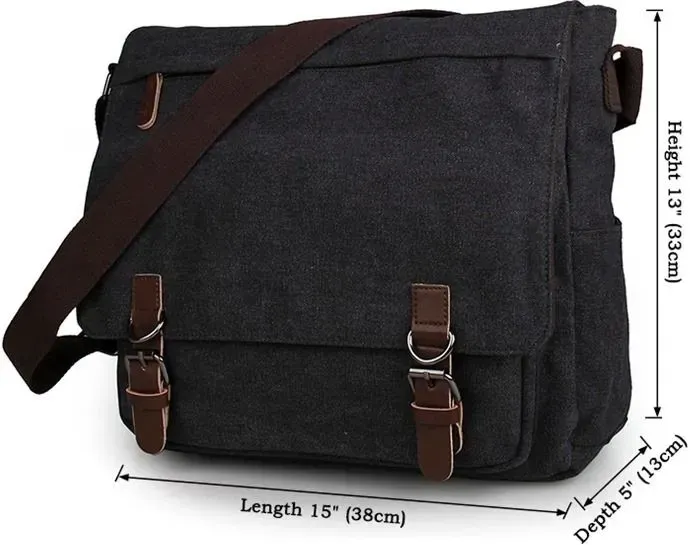 Сумка чоловіча Vintage 14587 Сіра