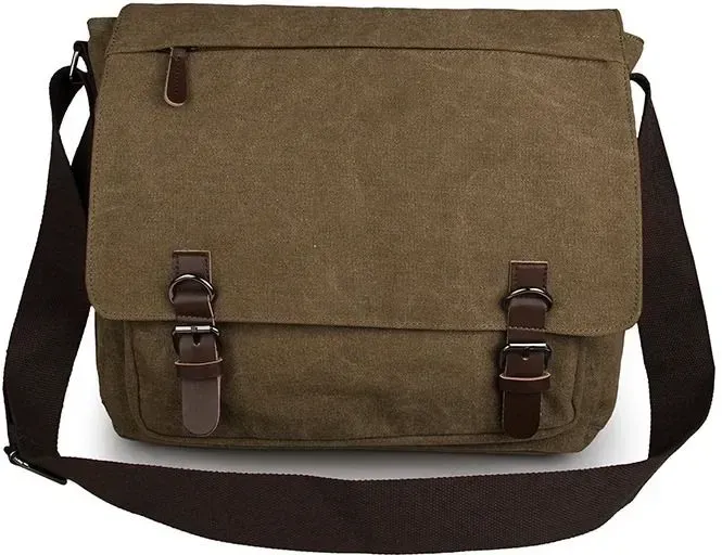 Сумка чоловіча Vintage 14588 Коричнева