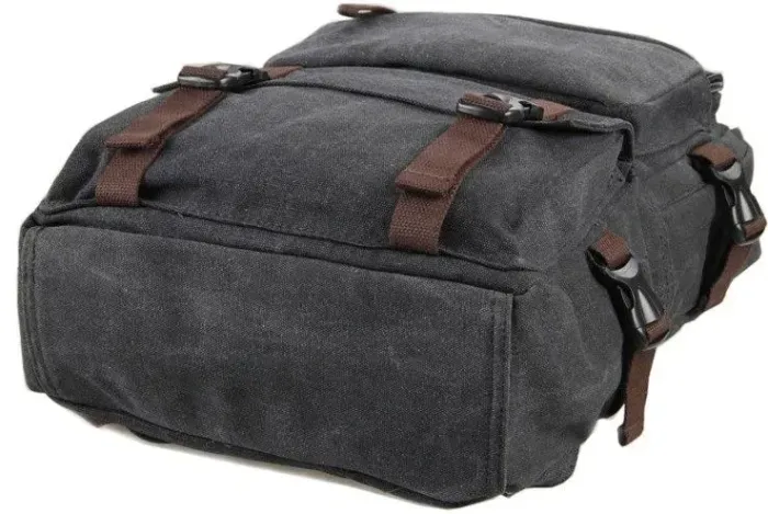 Рюкзак великий Vintage 14589 Сірий