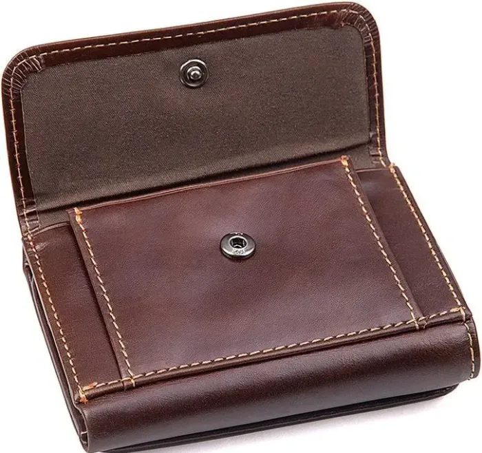 Гаманець чоловічий Vintage 14595 шкіряний Коричневий