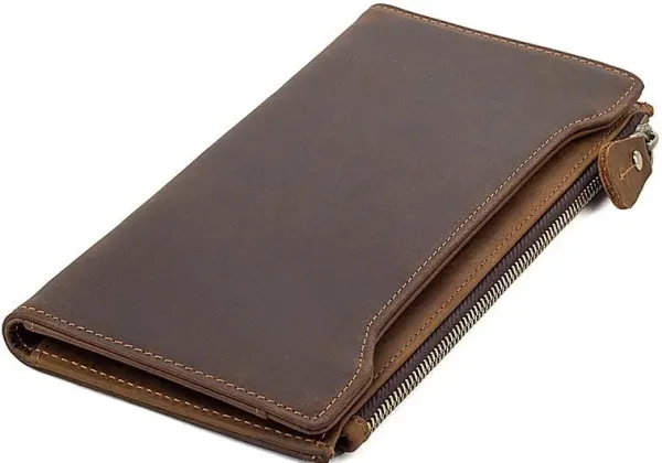 Гаманець Vintage 14596 шкіряний Коричневий