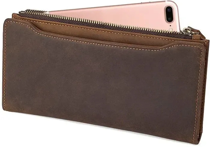 Гаманець Vintage 14596 шкіряний Коричневий