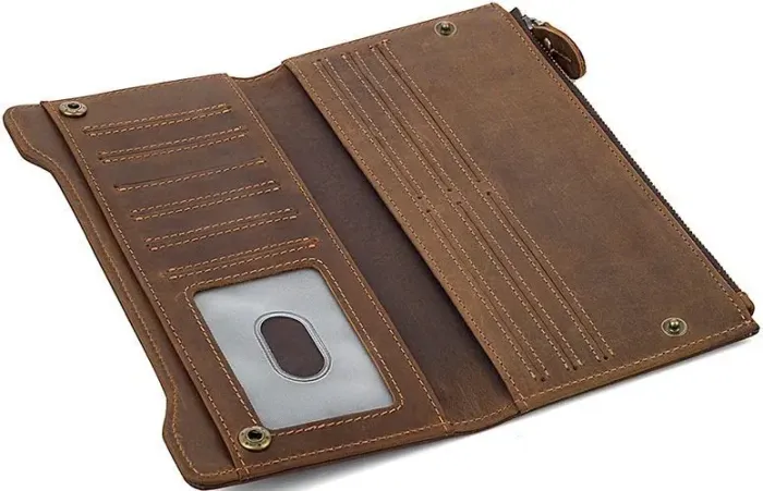 Гаманець Vintage 14596 шкіряний Коричневий