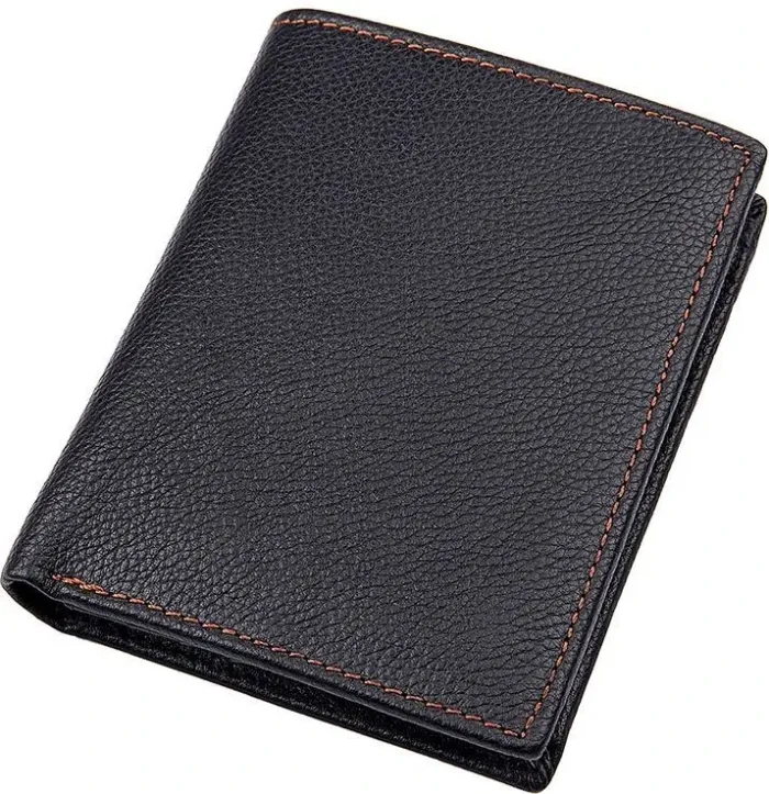 Гаманець Vintage 14598 шкіряний Чорний