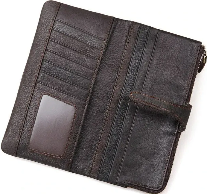 Гаманець жіночий Vintage 14599 шкіряний Коричневий