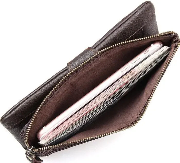 Гаманець жіночий Vintage 14599 шкіряний Коричневий