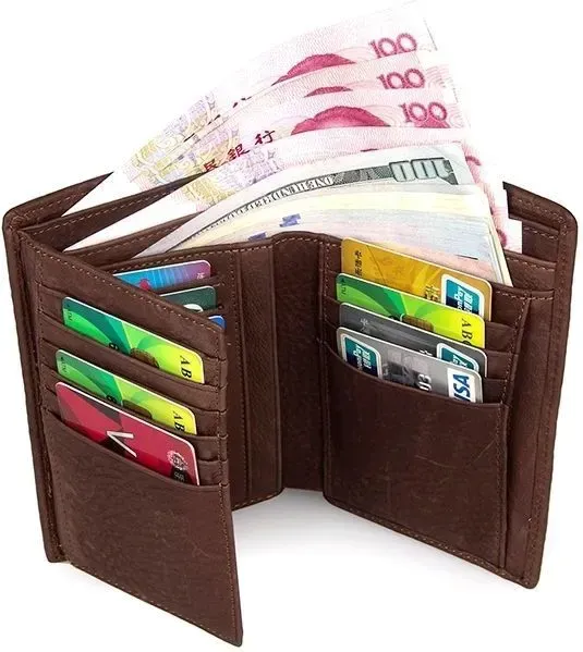 Портмоне Vintage 14601 шкіряне Коричневе