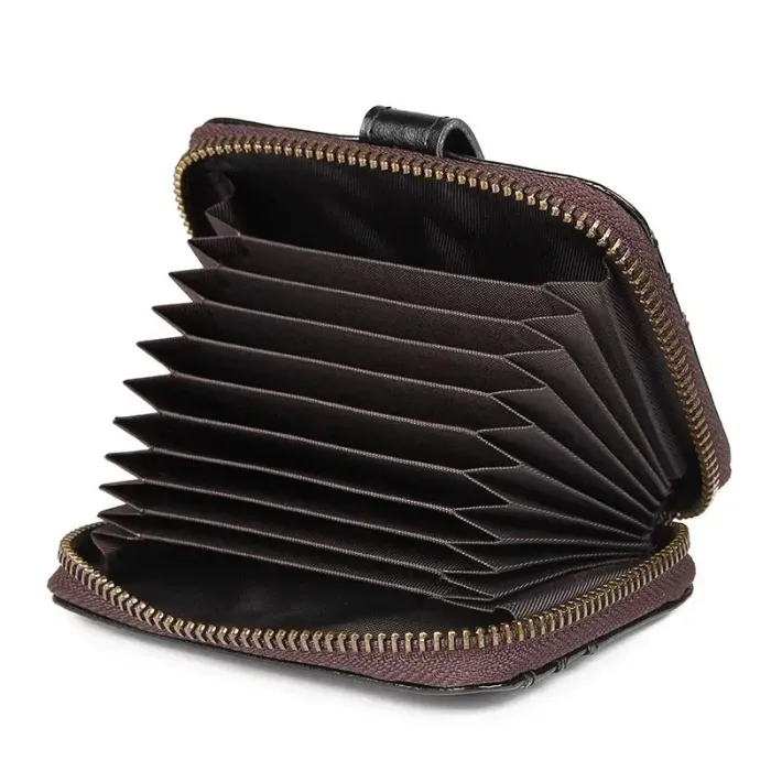 Візитниця Vintage 14603 Чорна