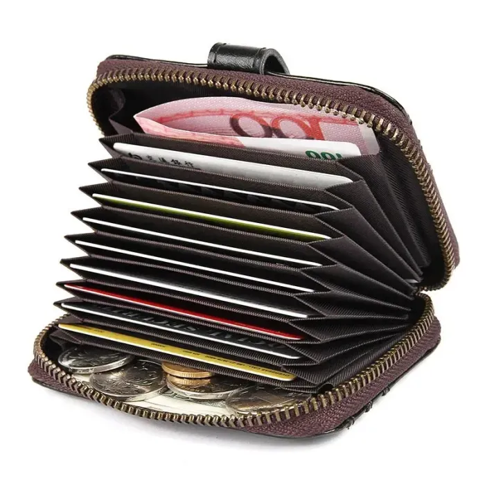 Візитниця Vintage 14603 Чорна