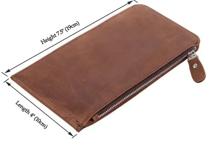 Визитница Vintage 14614 из натуральной кожи Коричневая