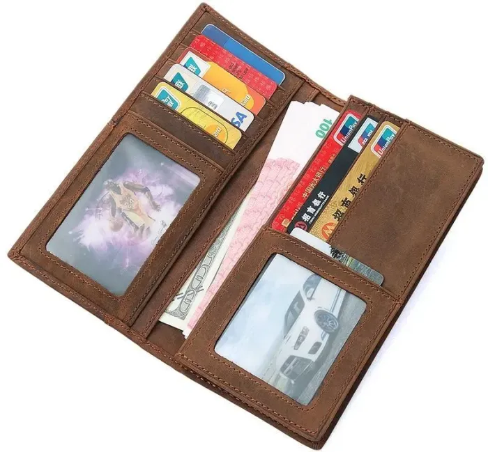 Гаманець чоловічий Vintage 14615 Коричневий