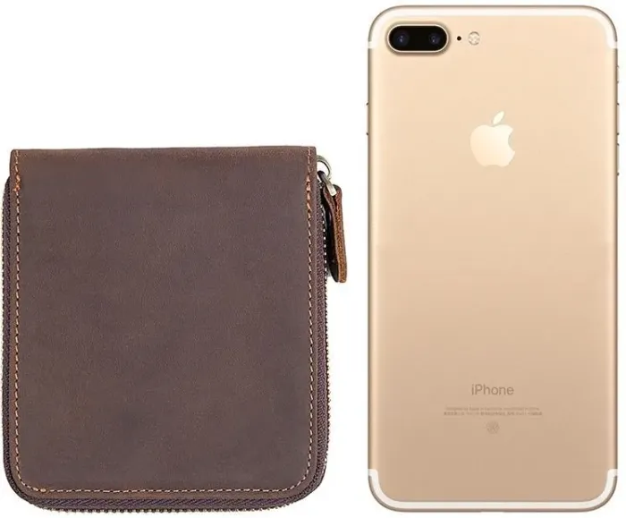 Гаманець Vintage 14616 із натуральної шкіри Коричневий