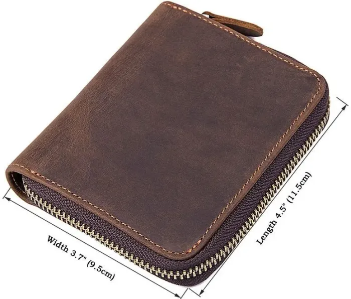 Гаманець Vintage 14616 із натуральної шкіри Коричневий