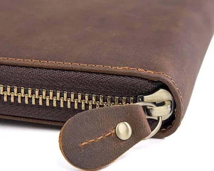 Гаманець Vintage 14616 із натуральної шкіри Коричневий