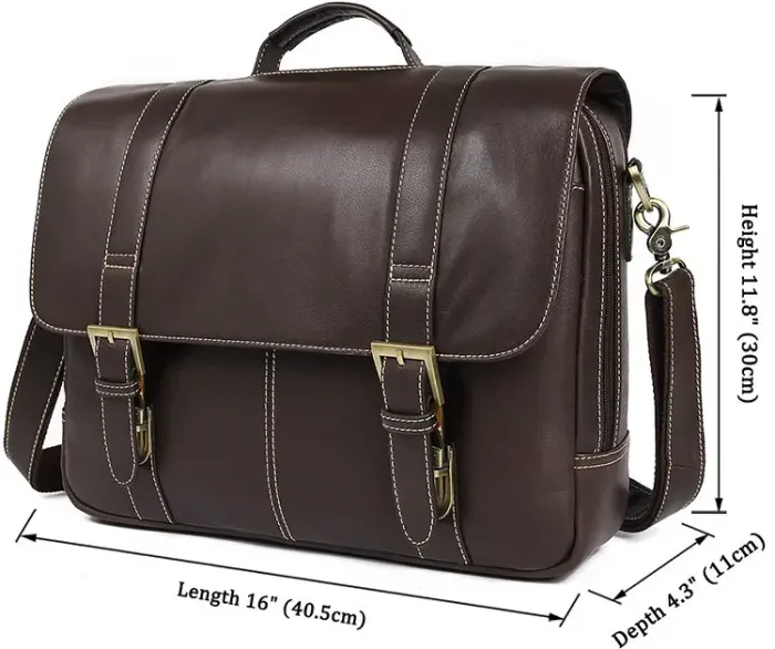 Сумка чоловіча Vintage 14617 коричнева