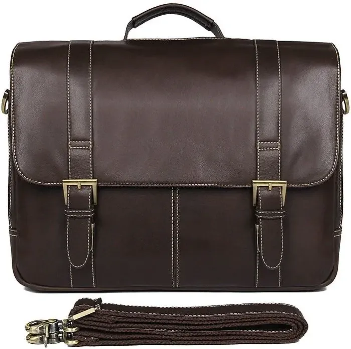 Сумка чоловіча Vintage 14617 коричнева