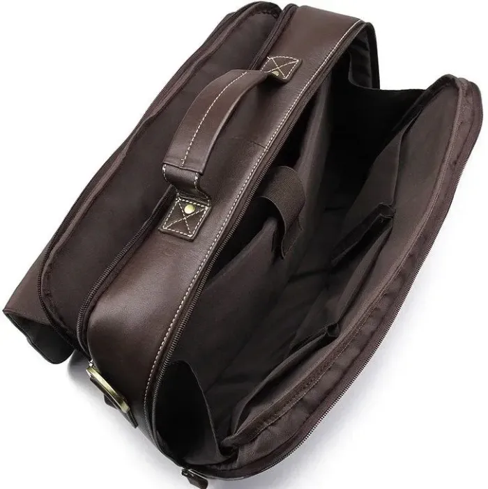 Сумка чоловіча Vintage 14617 коричнева