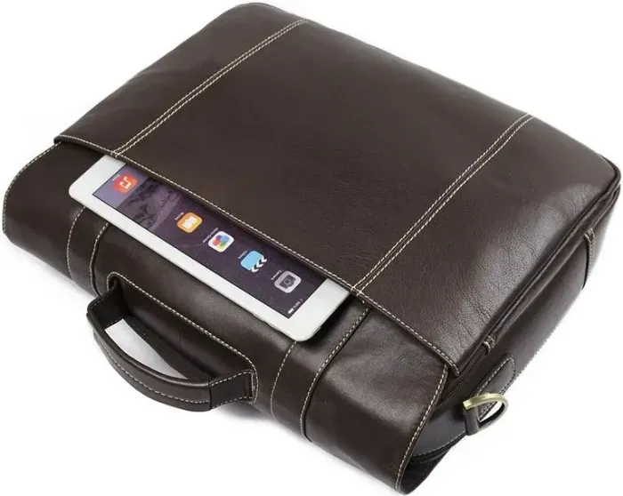 Сумка чоловіча Vintage 14617 коричнева