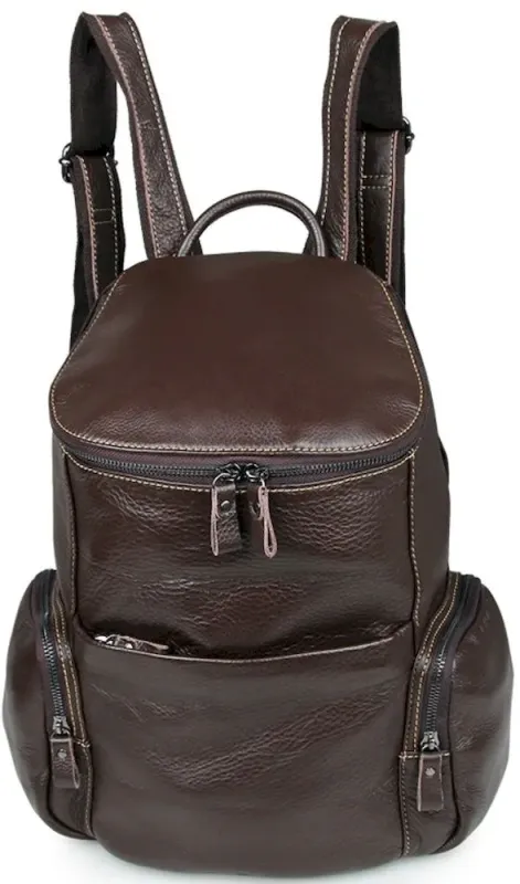 Рюкзак Vintage 14618 шкіряний Коричневий
