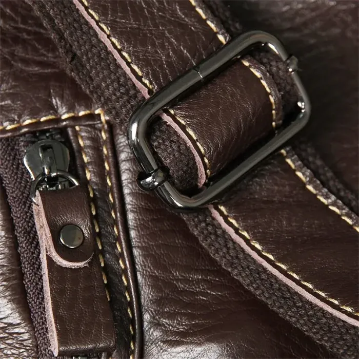 Рюкзак Vintage 14618 шкіряний Коричневий