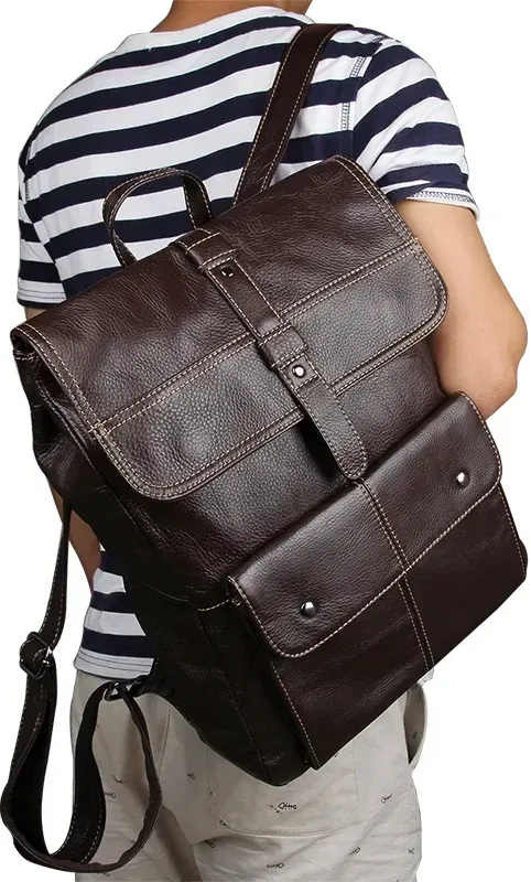 Рюкзак Vintage 14619 Коричневий