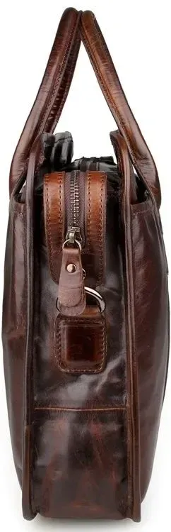 Сумка чоловіча Vintage 14620 Коричнева