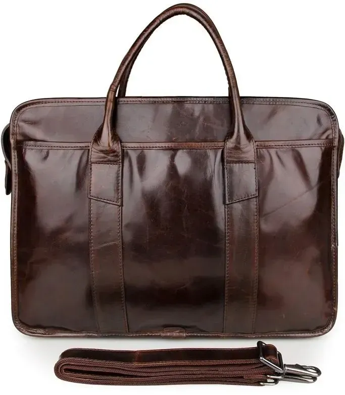 Сумка чоловіча Vintage 14620 Коричнева