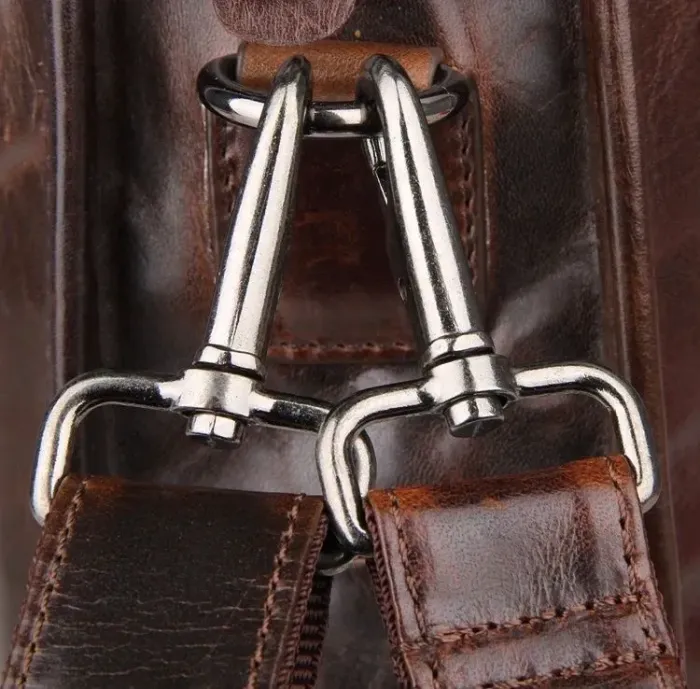 Сумка чоловіча Vintage 14620 Коричнева