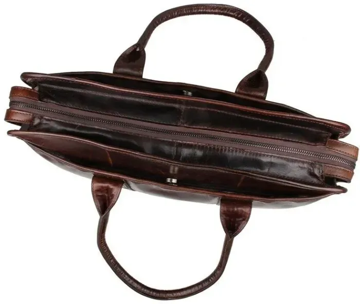 Сумка чоловіча Vintage 14620 Коричнева